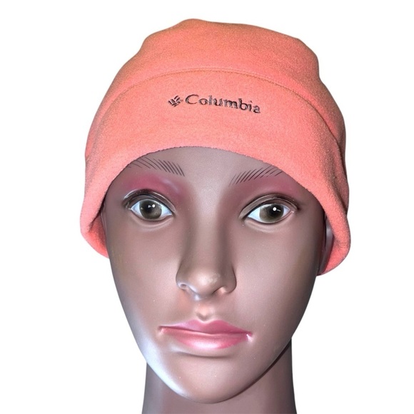 Columbia Other - Columbia Youth Peach Fleece Beanie L/XL NWT